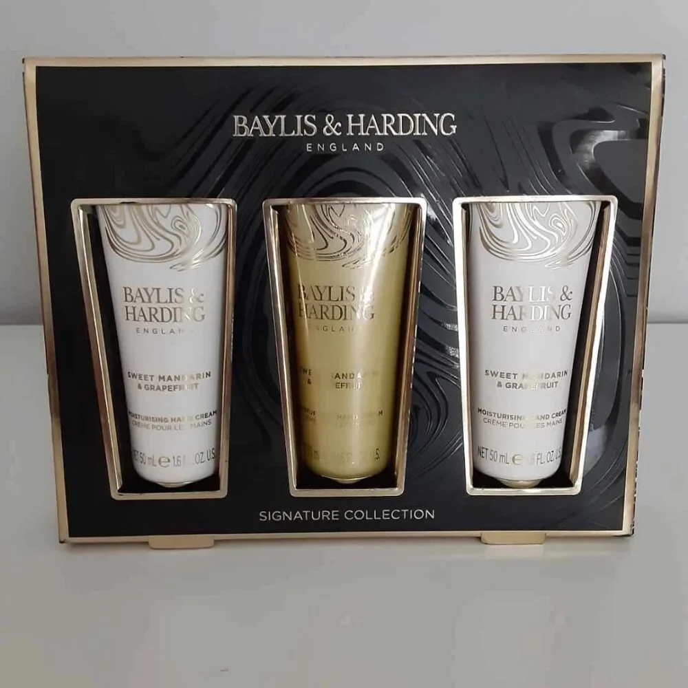 Baylis & Harding Signature Collection Mandarin & Grapefruit Set Of 3 Hand Creams